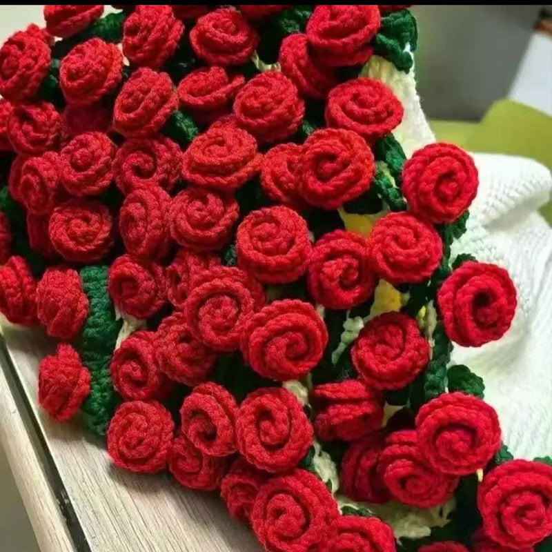 Handgemachte Rosendecke & Rosenstrauß