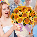 Sonnenblumendecke & Strauss