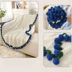 Rosenblumen Kuscheldecke Geschenk