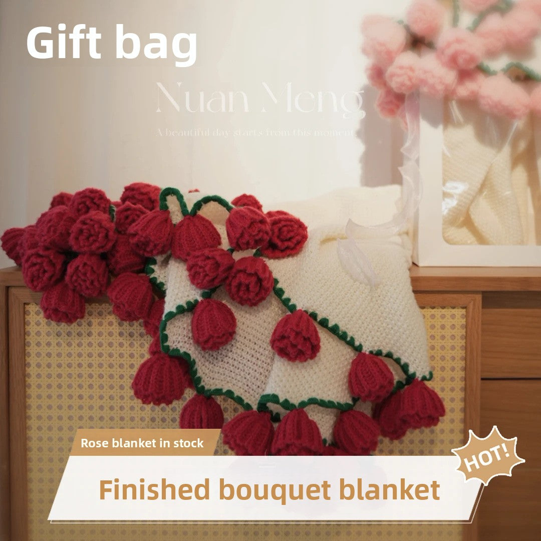 Rosenbouquet-Decke
