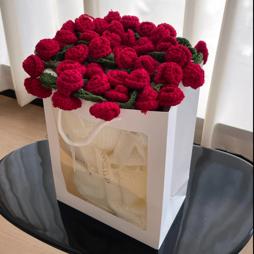 Rosenbouquet-Decke